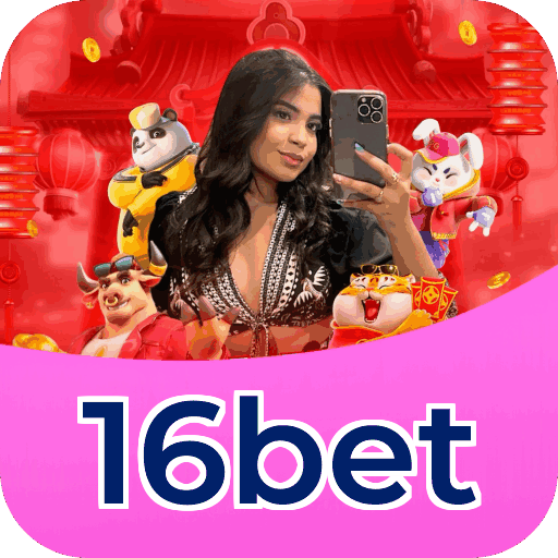 Interface do aplicativo 16bet mostrando jogos disponíveis no iOS e Android